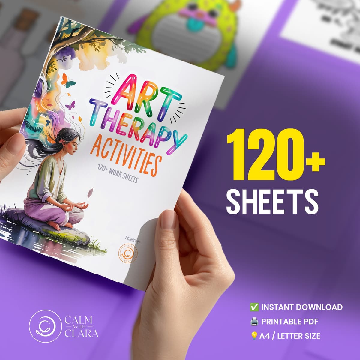 Art Therapy Worksheets - 120+ Sheets